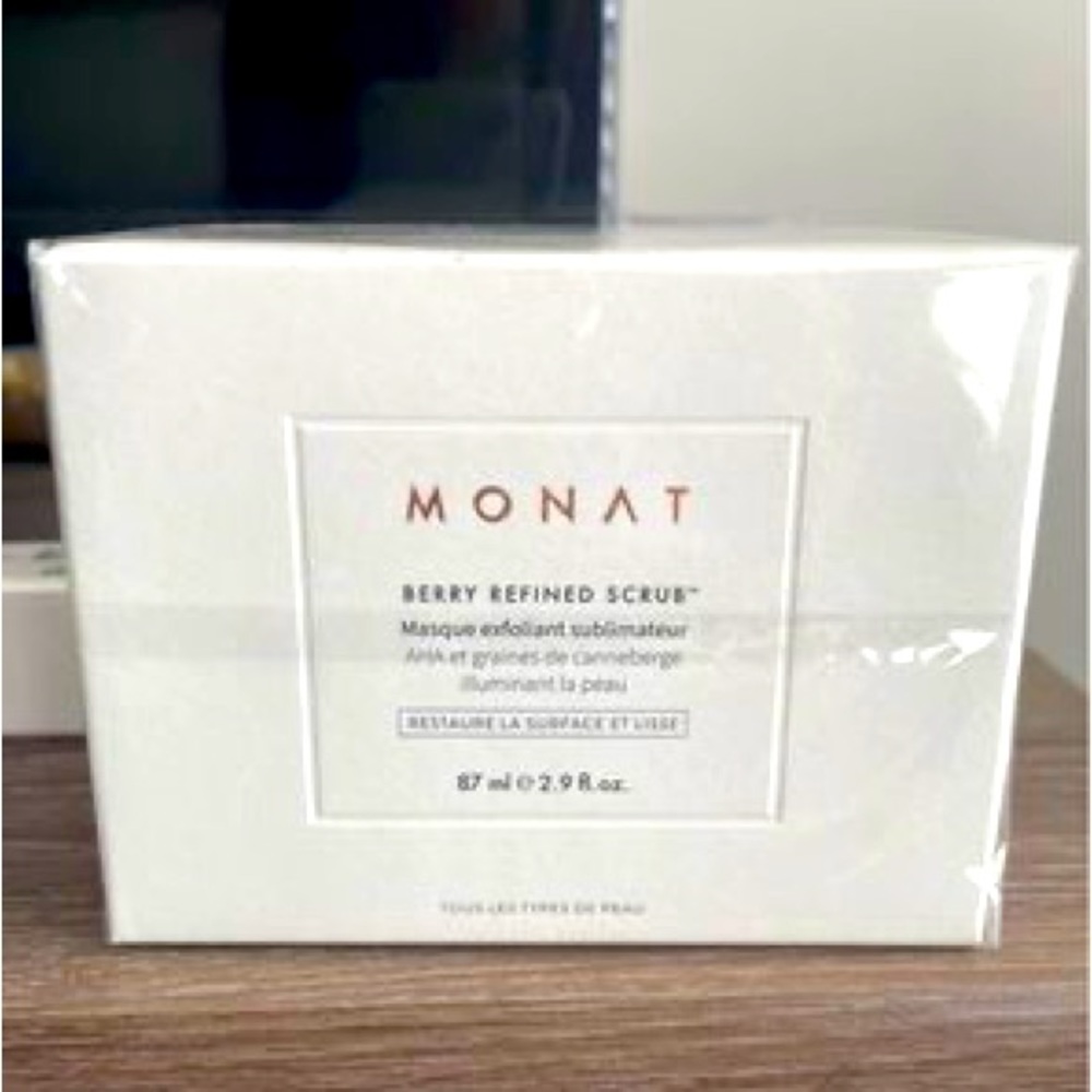 Never opened Monat berry scrub